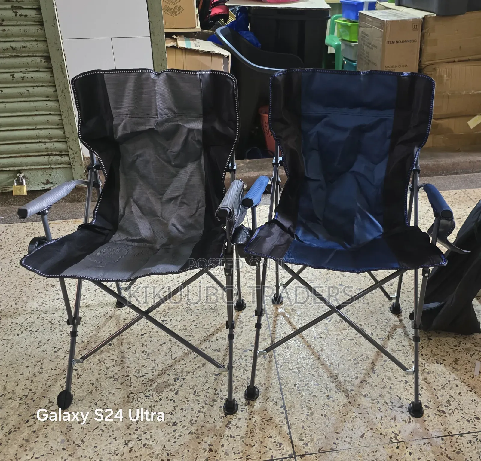 Heavy-Duty Foldable Camping Chair