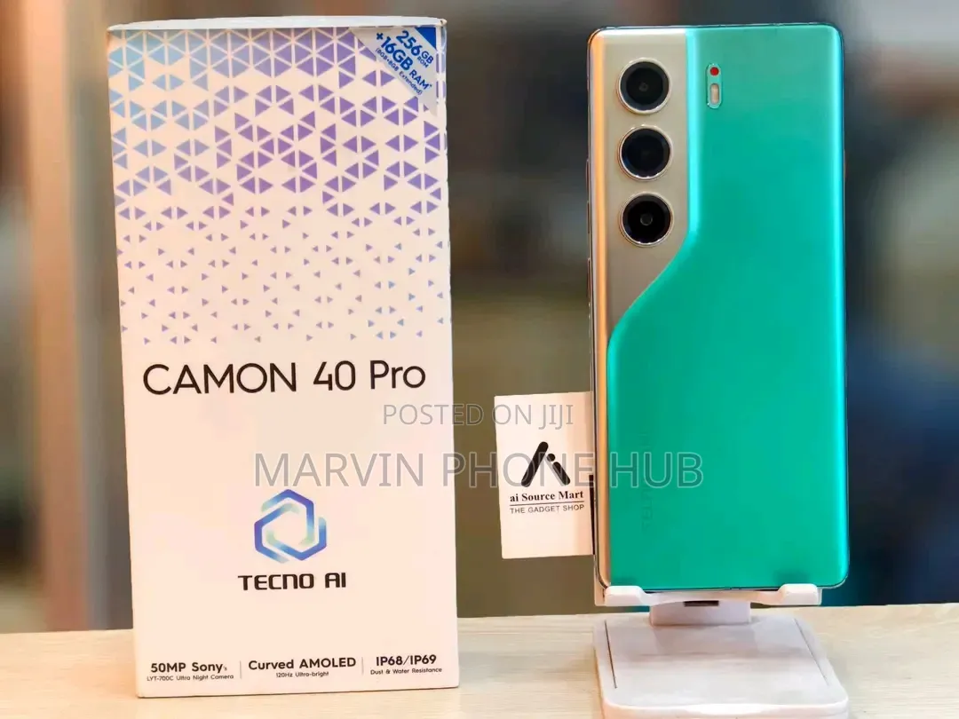 New Tecno Camon 40 Pro 4G 256 GB Green