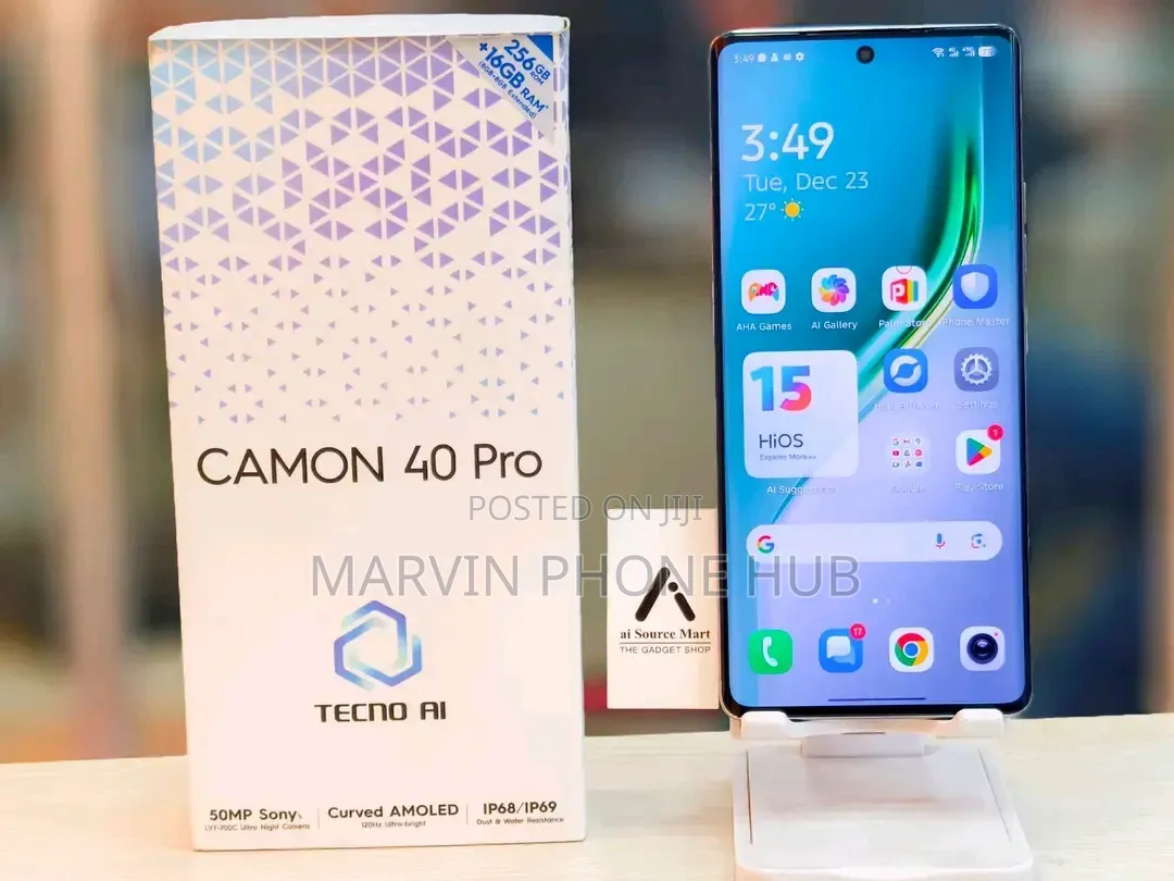 New Tecno Camon 40 Pro 4G 256 GB Green
