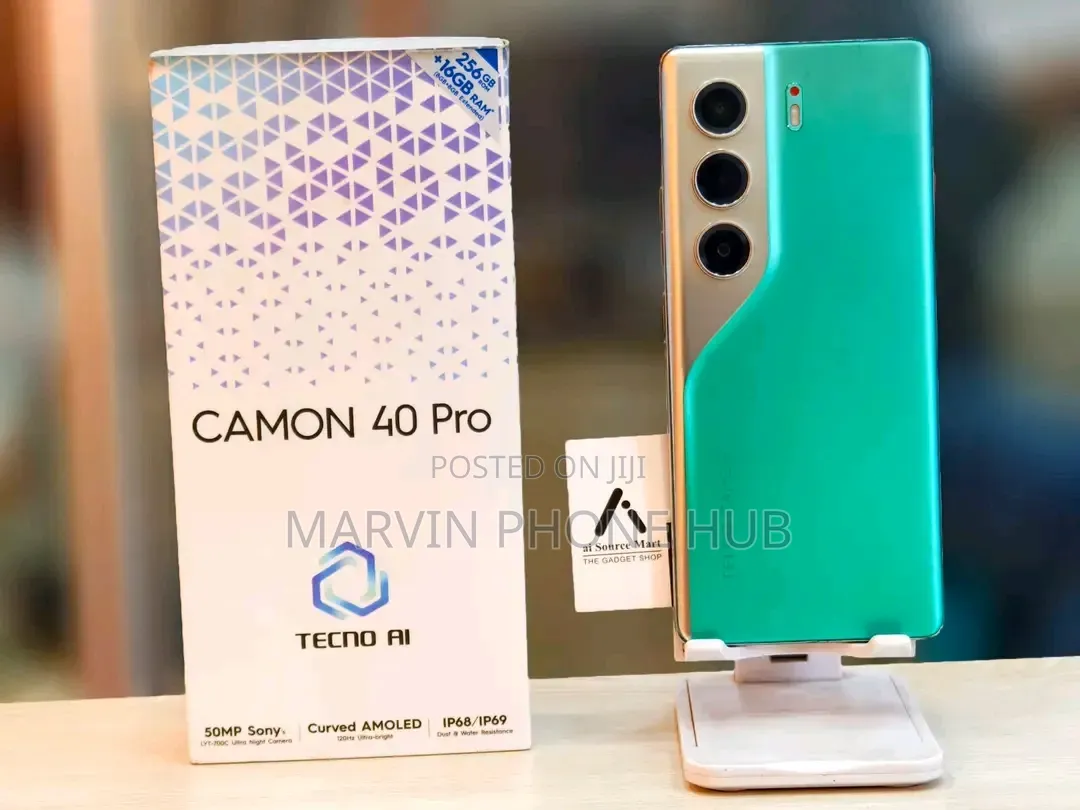 New Tecno Camon 40 Pro 4G 256 GB Green
