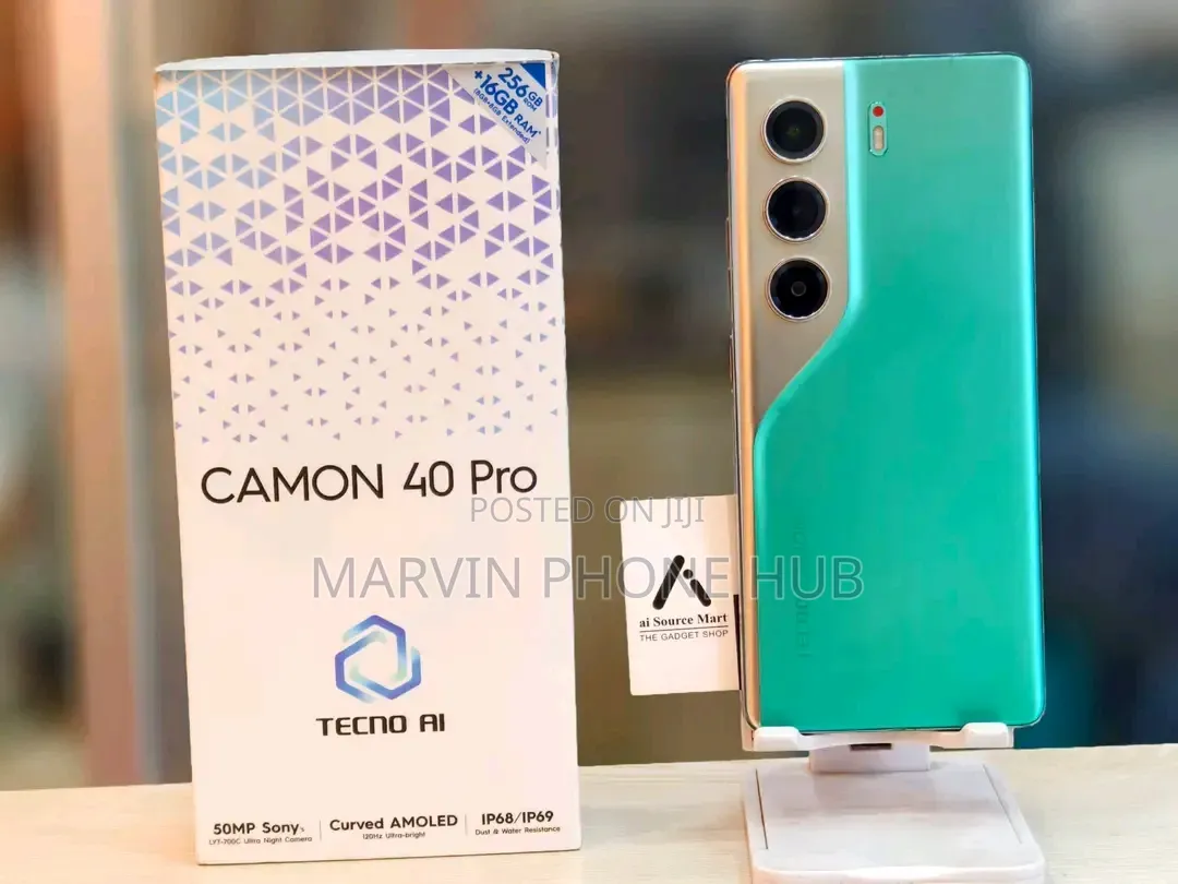 New Tecno Camon 40 Pro 4G 256 GB Green