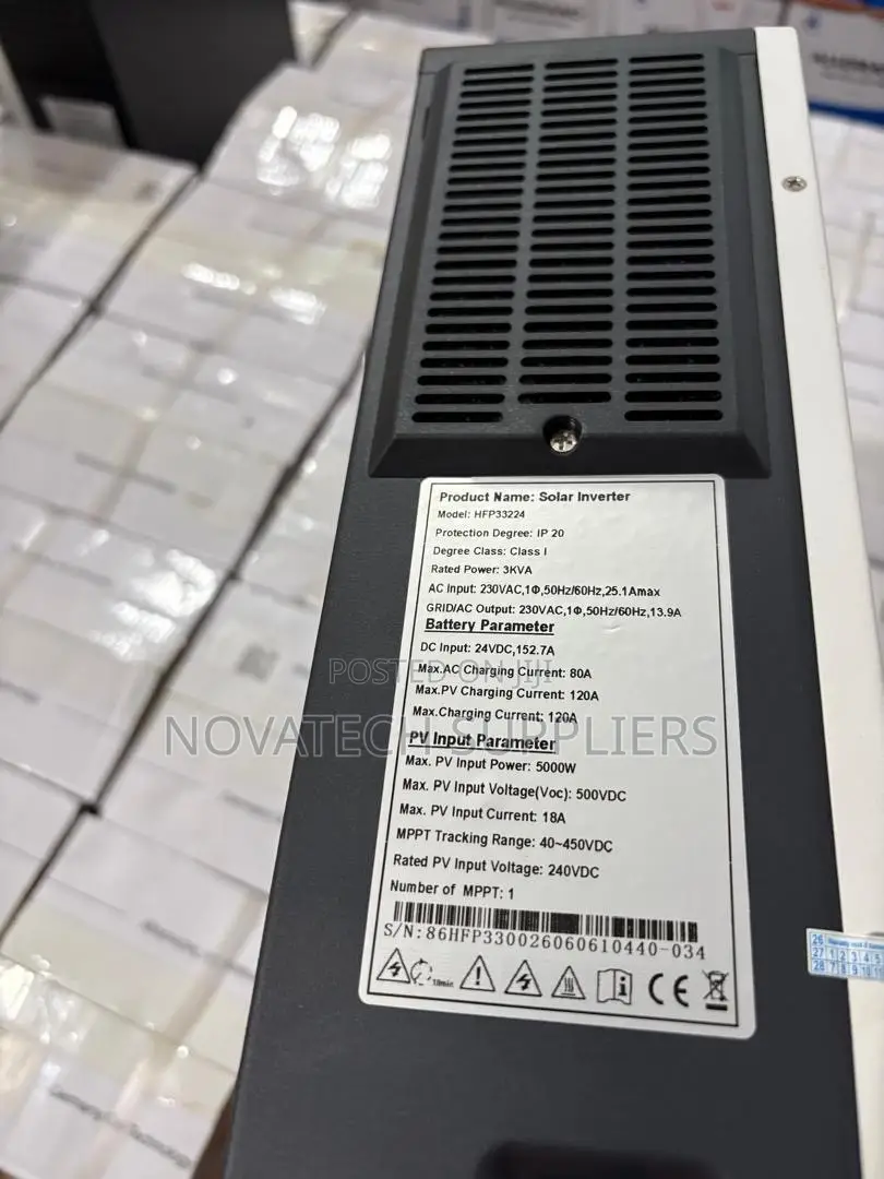 AllGrand HFP33224 3kVA 24V Hybrid Solar Inverter