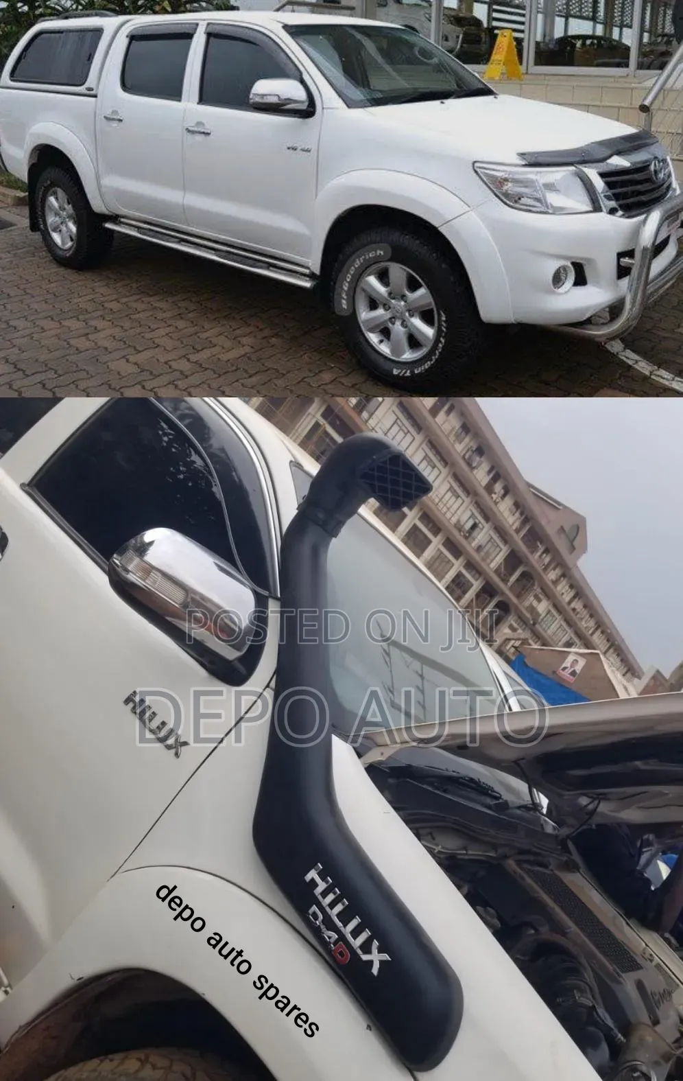 Snorkel Hilux Vigo With Logo