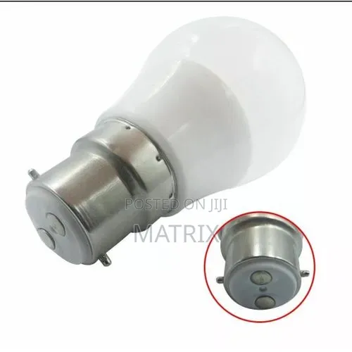 7W LED Warm Light Bulb Very Bright, Pin Type Energy Saver Bulb