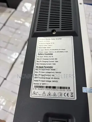 AllGrand 3kVA Solar Inverter 24V 120A MPPT Charger