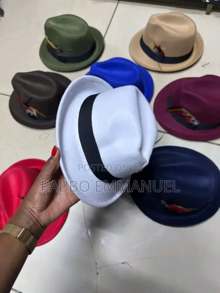 Feather Brim Fedoras