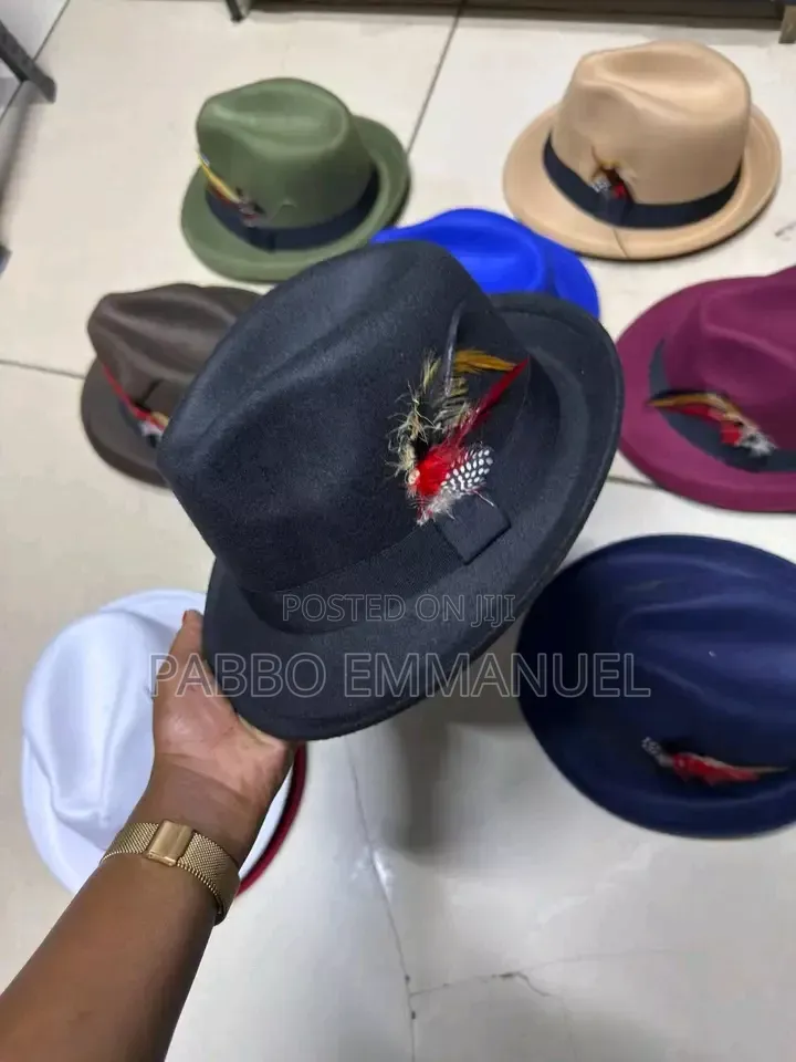 Feather Brim Fedoras
