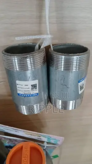 50×100mm Galvanized Steel Pipe Nipple – Heavy Duty Threaded Connector