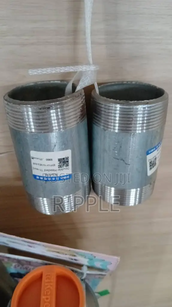 50×100mm Galvanized Steel Pipe Nipple – Heavy Duty Threaded Connector