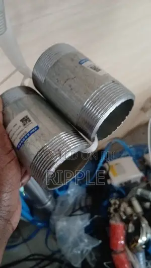 50×100mm Galvanized Steel Pipe Nipple – Heavy Duty Threaded Connector