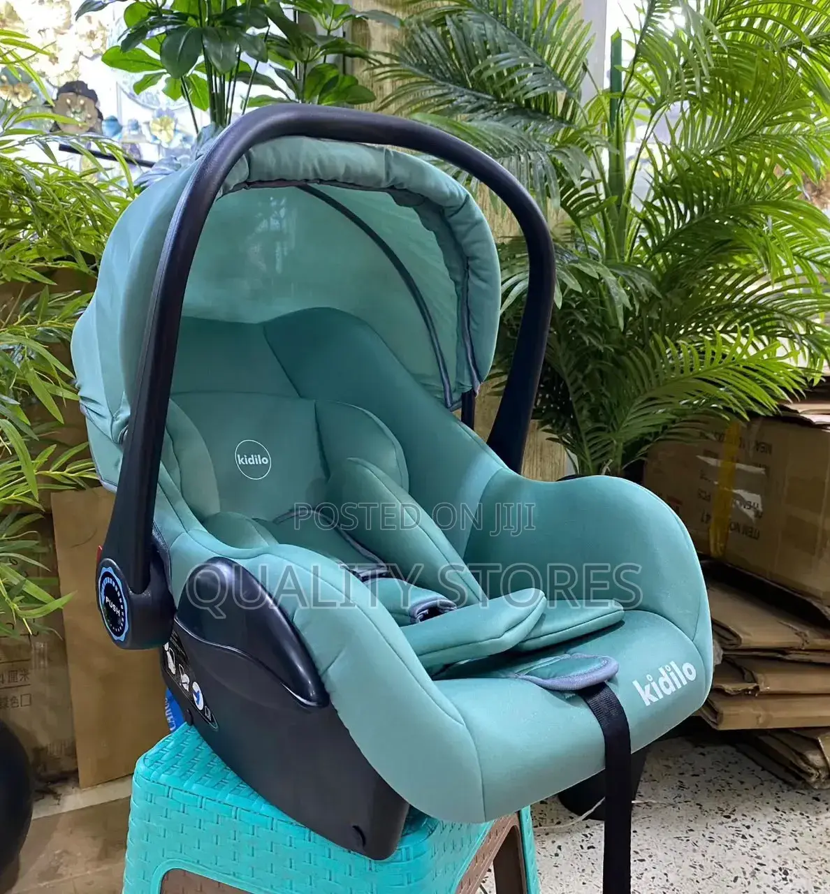 Belts Baby Car Seat Green