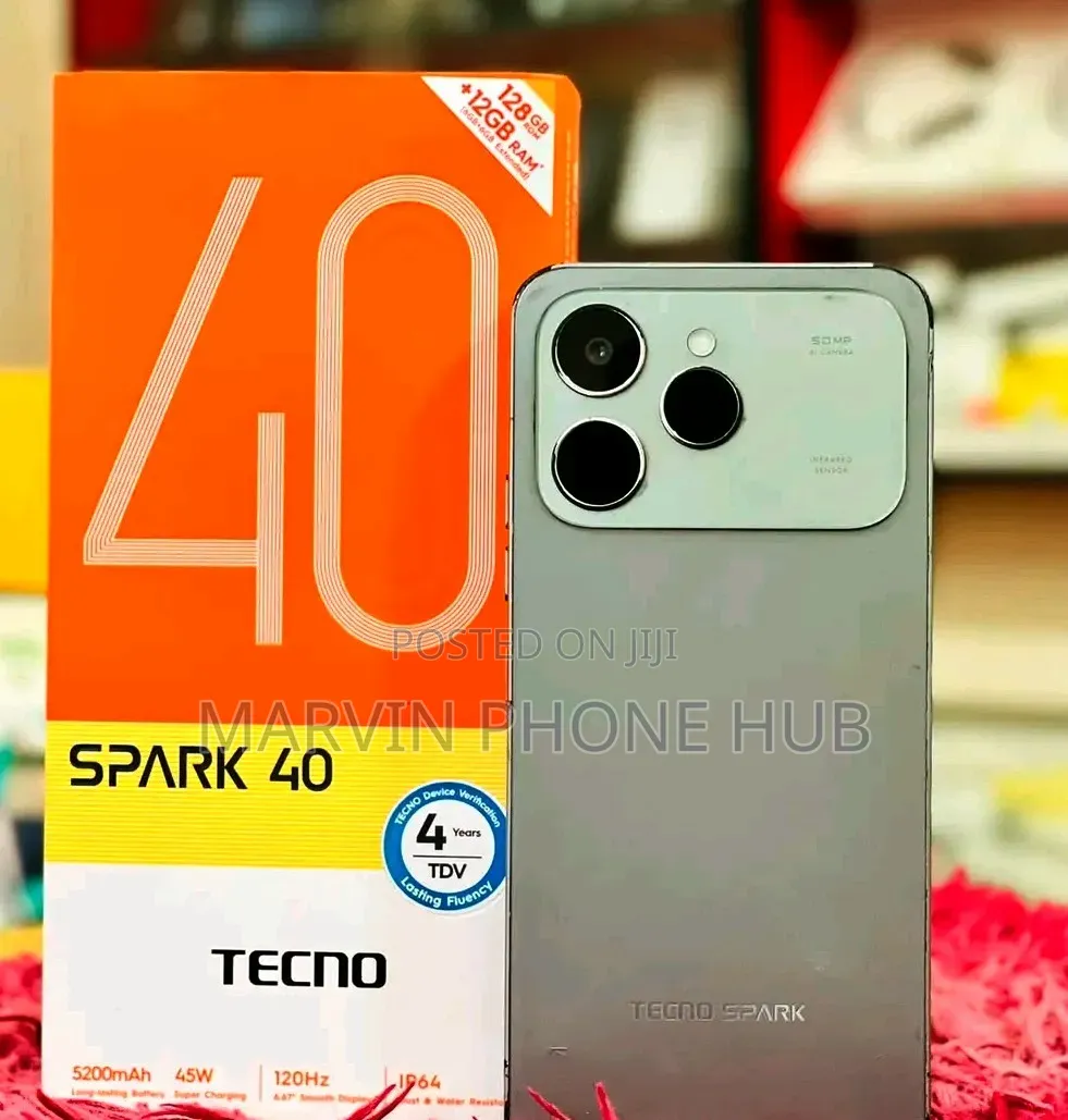 New Tecno Spark 40 256 GB Gray
