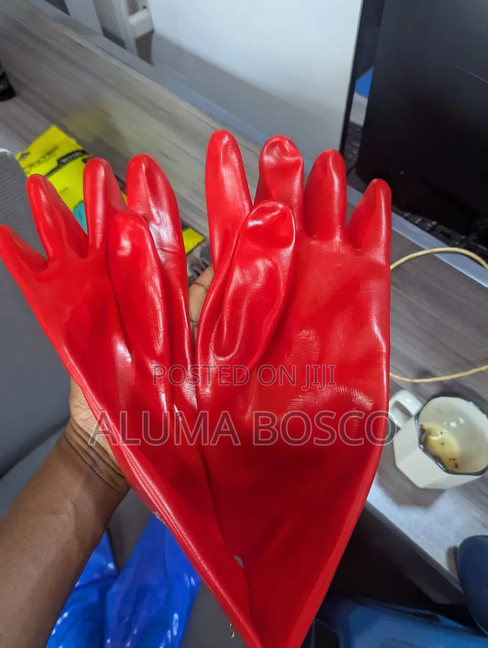 Heavy Duty PVC Chemical Resistant Gloves
