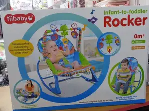 Infant Baby Rocker Swing Blue