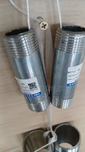 25×100mm Galvanized Steel Pipe Nipple – Threaded Connector