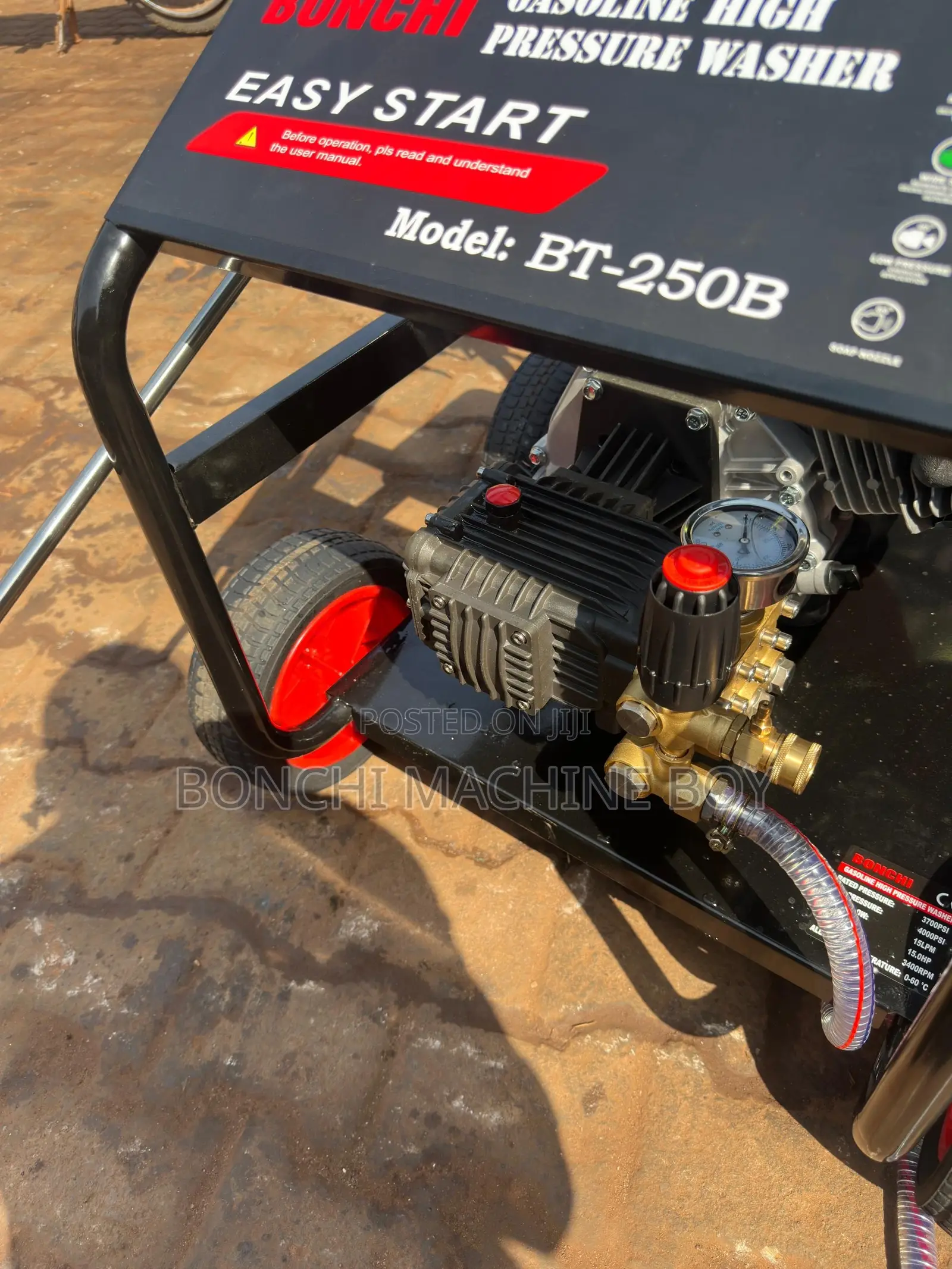 Bonchi 250B Gasoline High Pressure Washer