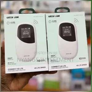 Green Lion Connect 4G LTE Portable MiFi Router .