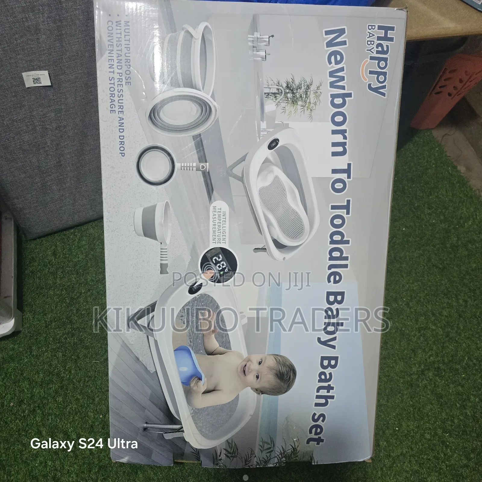 Happy Baby Newborn to Toddler Baby Bath Set