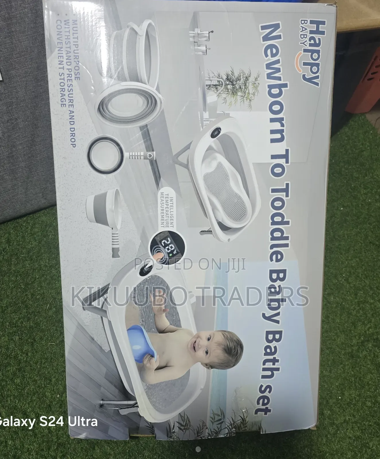 Happy Baby Newborn to Toddler Baby Bath Set