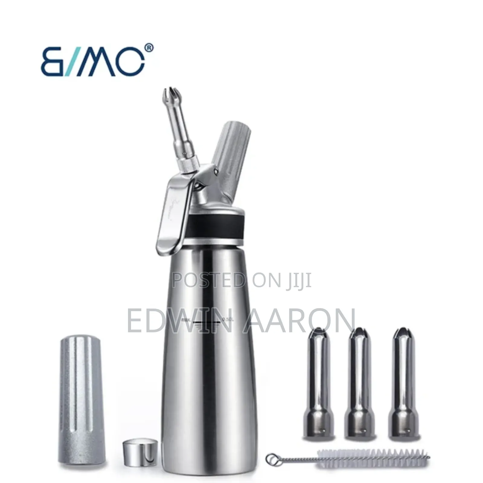 500mls Stainless-Steel Whipped Cream Dispenser