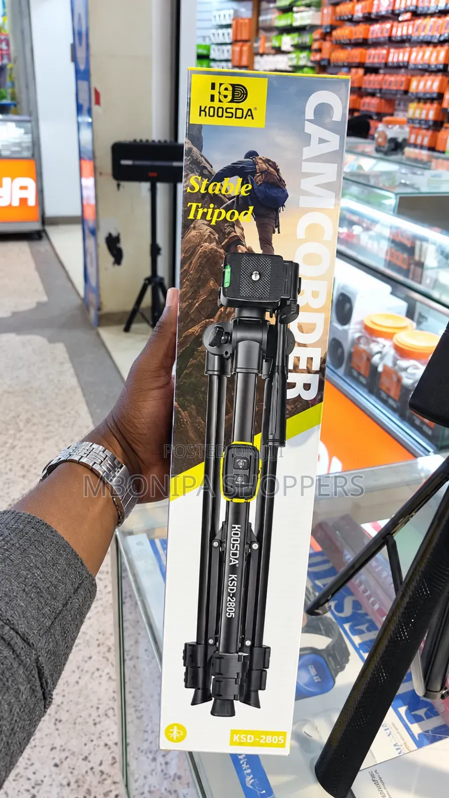Professional Stable Tripod, a Portable and Compact Support