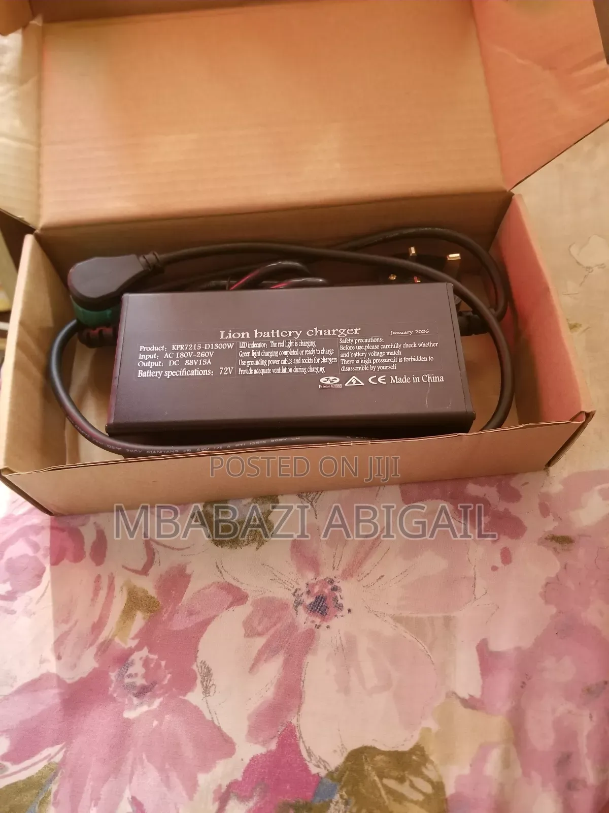 Kevla Lead Acid Battery Charger 72v