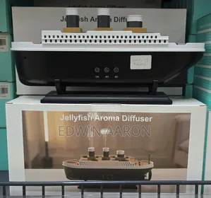 Titanic Ship Model Jellyfish Aroma Diffuser and Air Humidifier