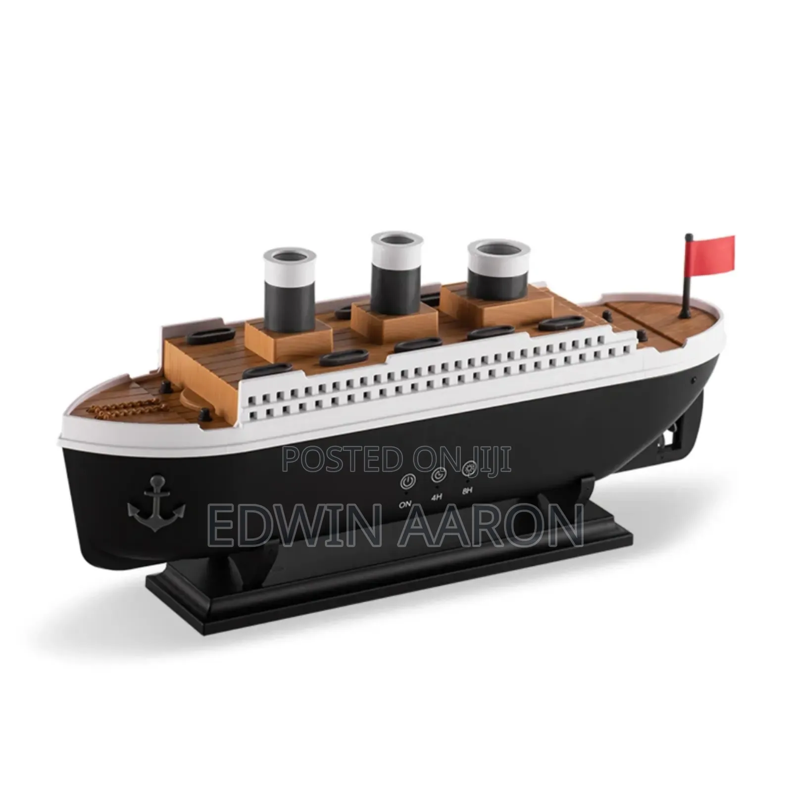Titanic Ship Model Jellyfish Aroma Diffuser and Air Humidifier