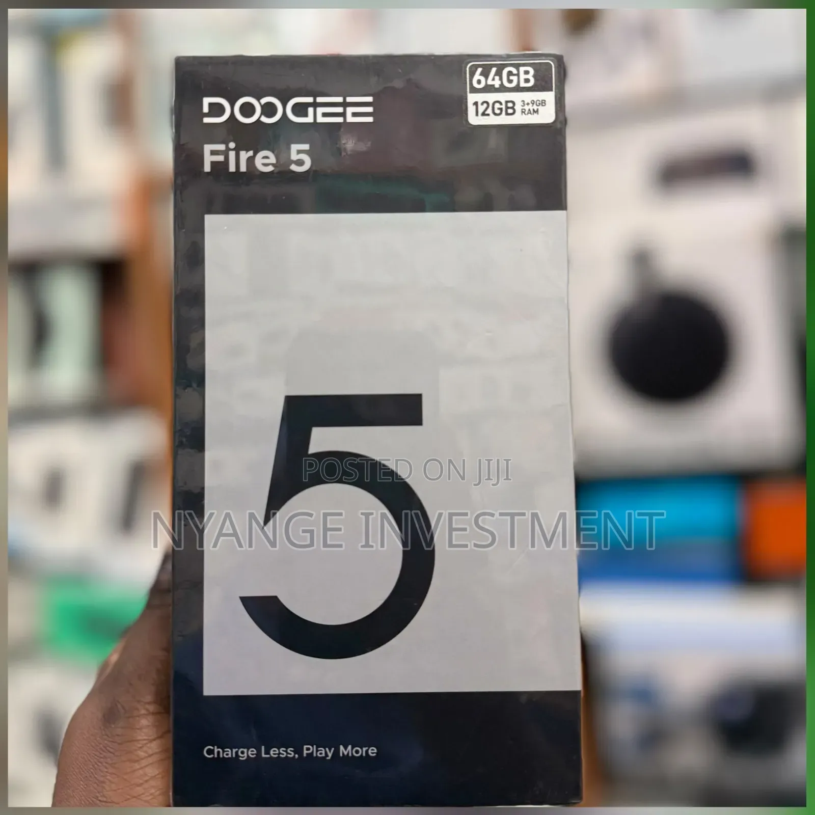New Doogee Fire 5 64 GB Black