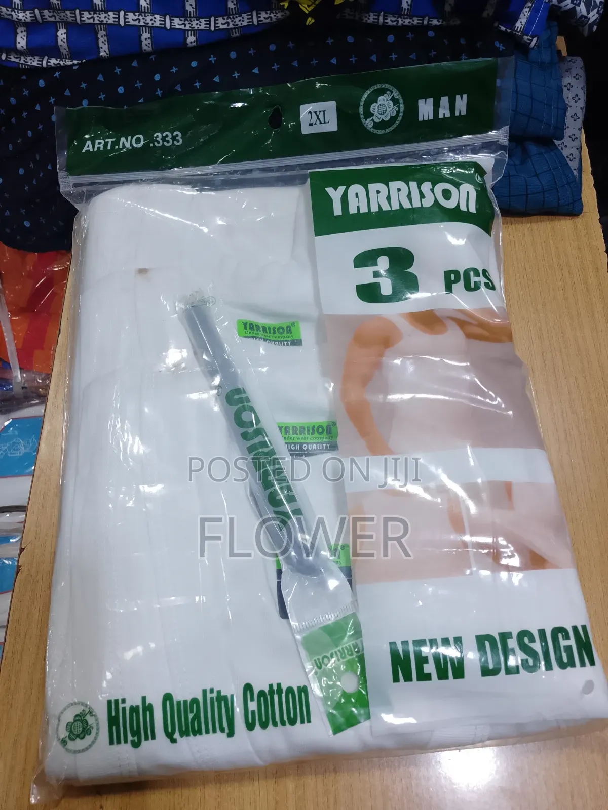Cotton Vests 3pcs
