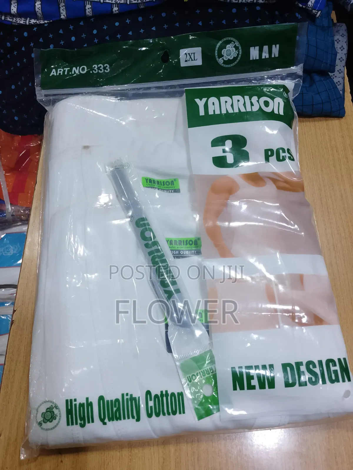 Cotton Vests 3pcs
