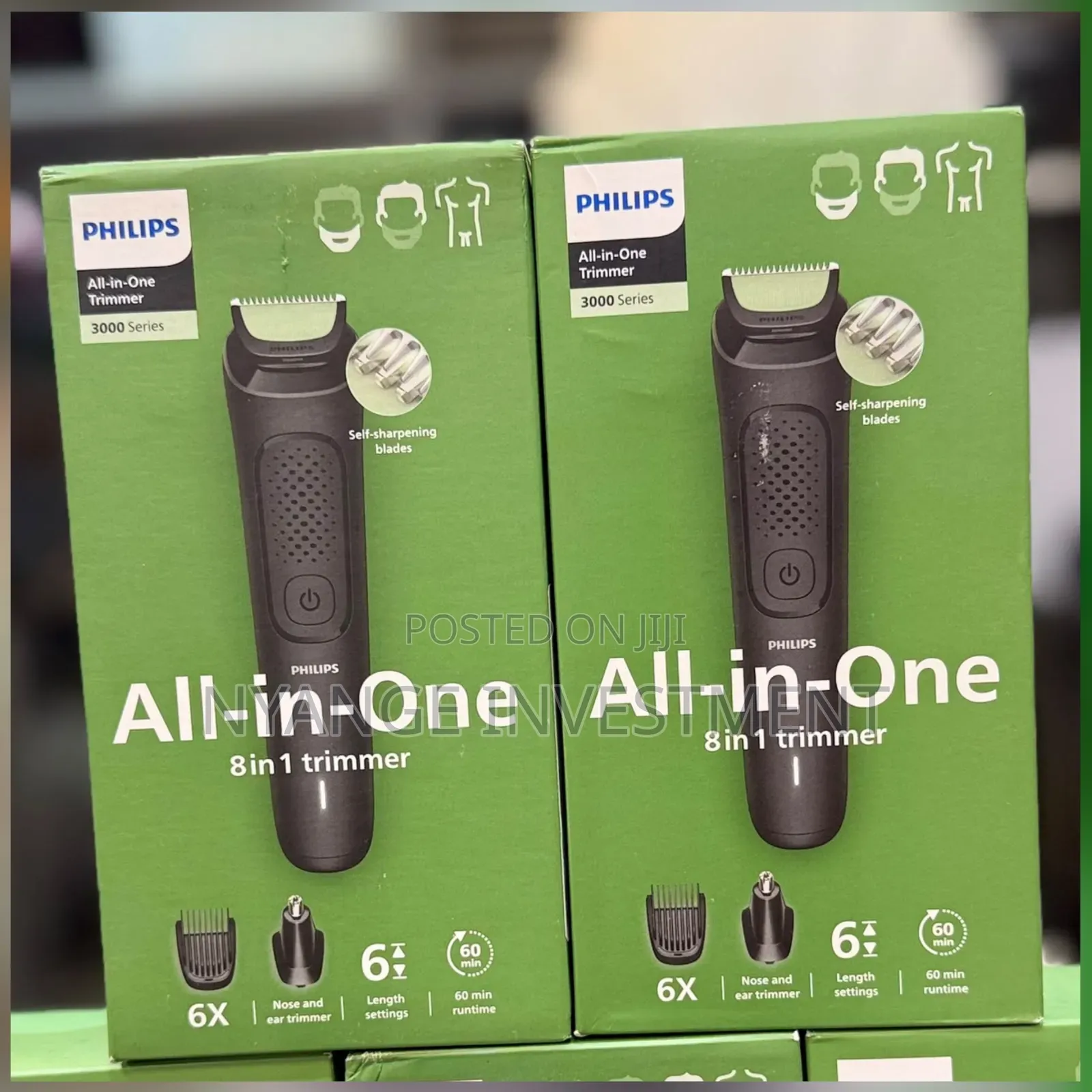 Philips All-in-One 8-in-1 Trimmer (3000 Series).