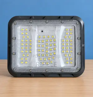 100W Solar Flood Light With Panel Remote – Outdoor Security Light