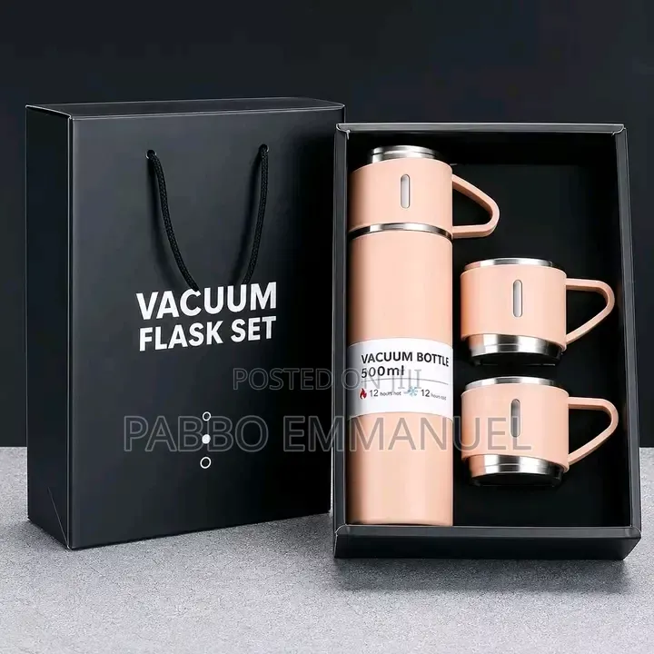 3 3 in 1 Vaccum Flask Gift Set