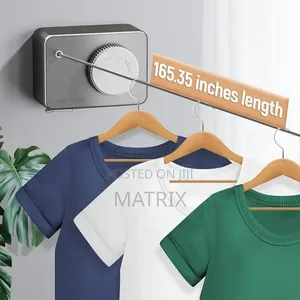 Retractable Clothesline Portable Laundry Drying Line
