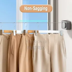 Retractable Clothesline Portable Laundry Drying Line