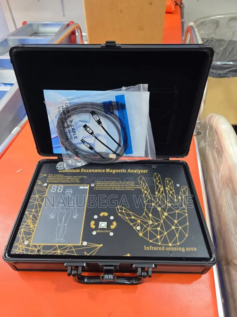 Quantum Resonance Magnetic Analyzer