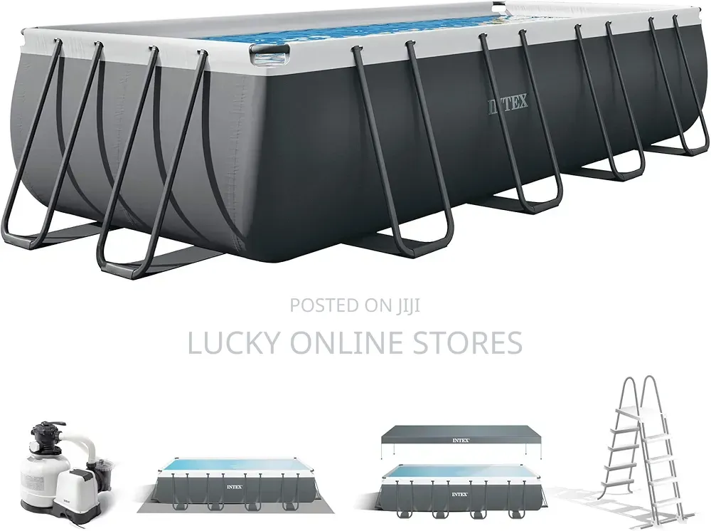 Intex 18ft*9ft*52inch Ultra Rectangular Swimming Pool