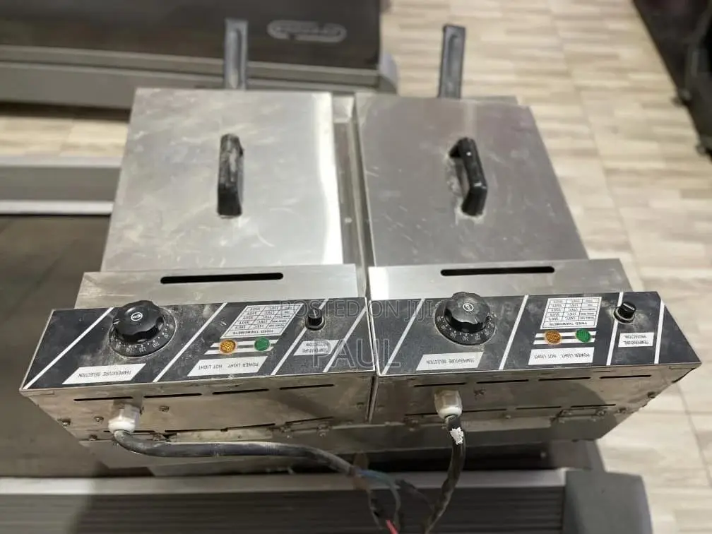 Commercial Electric Double Deepfryer