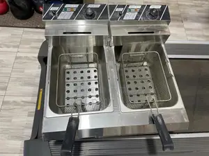 Commercial Electric Double Deepfryer