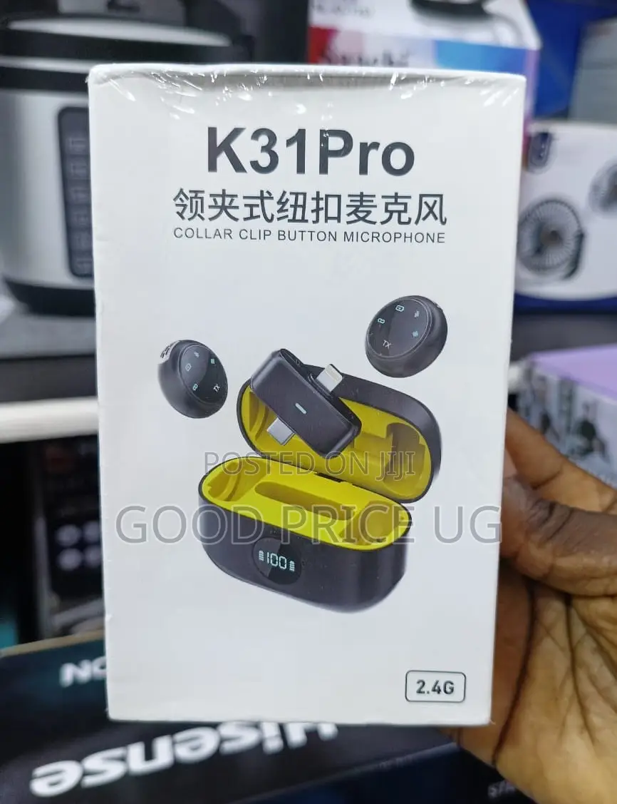 Pro Collar Clip Button Microphone