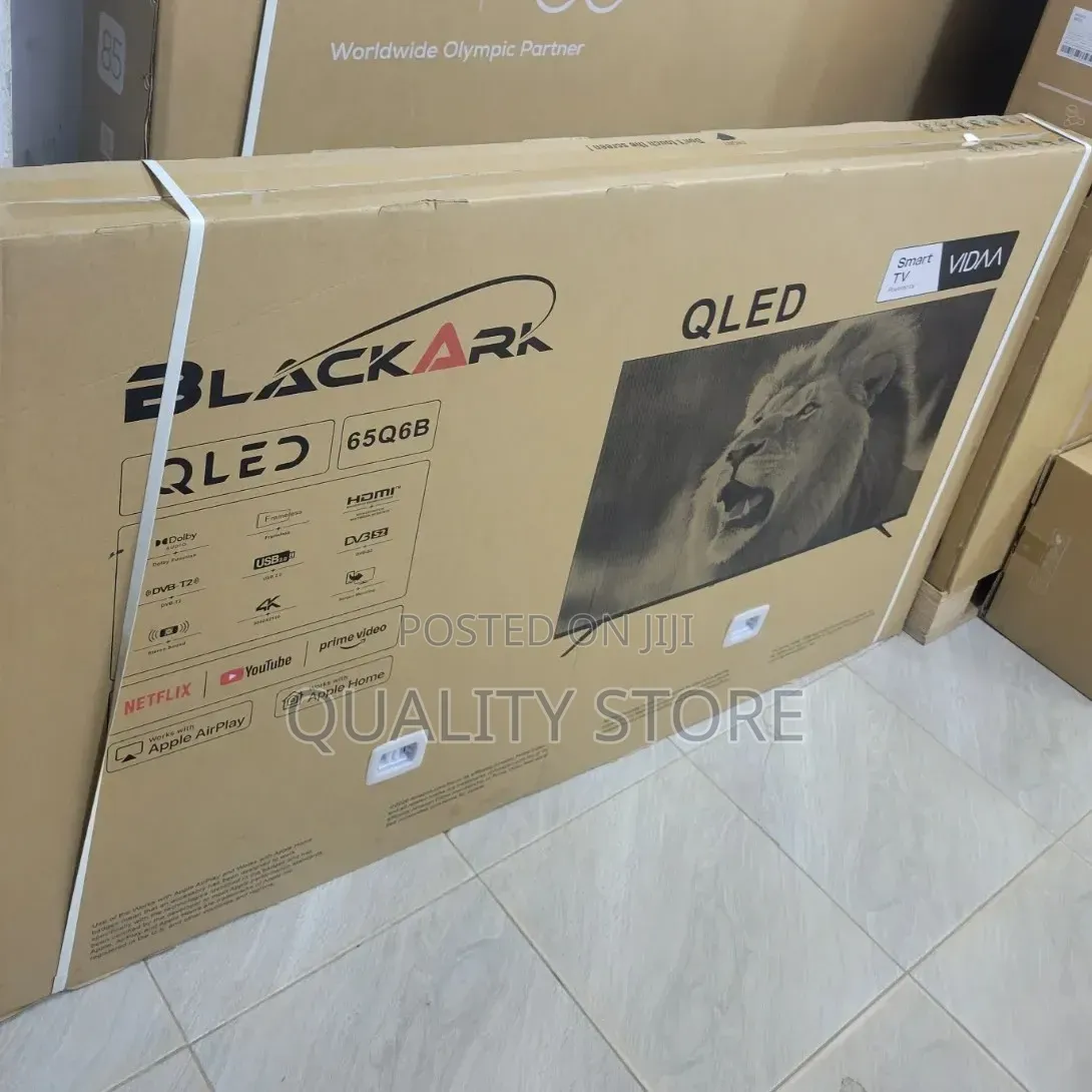 Black Ark 65 Inches Qled Smart TV