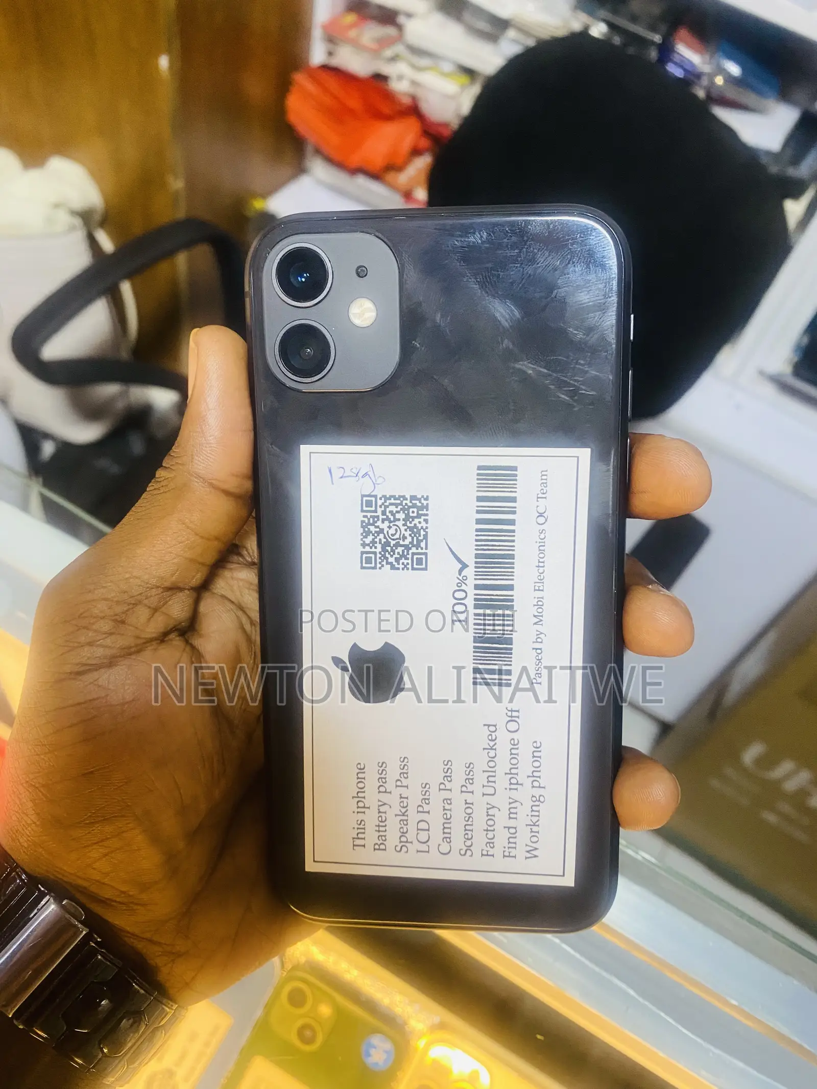 Apple iPhone 11 128 GB Black