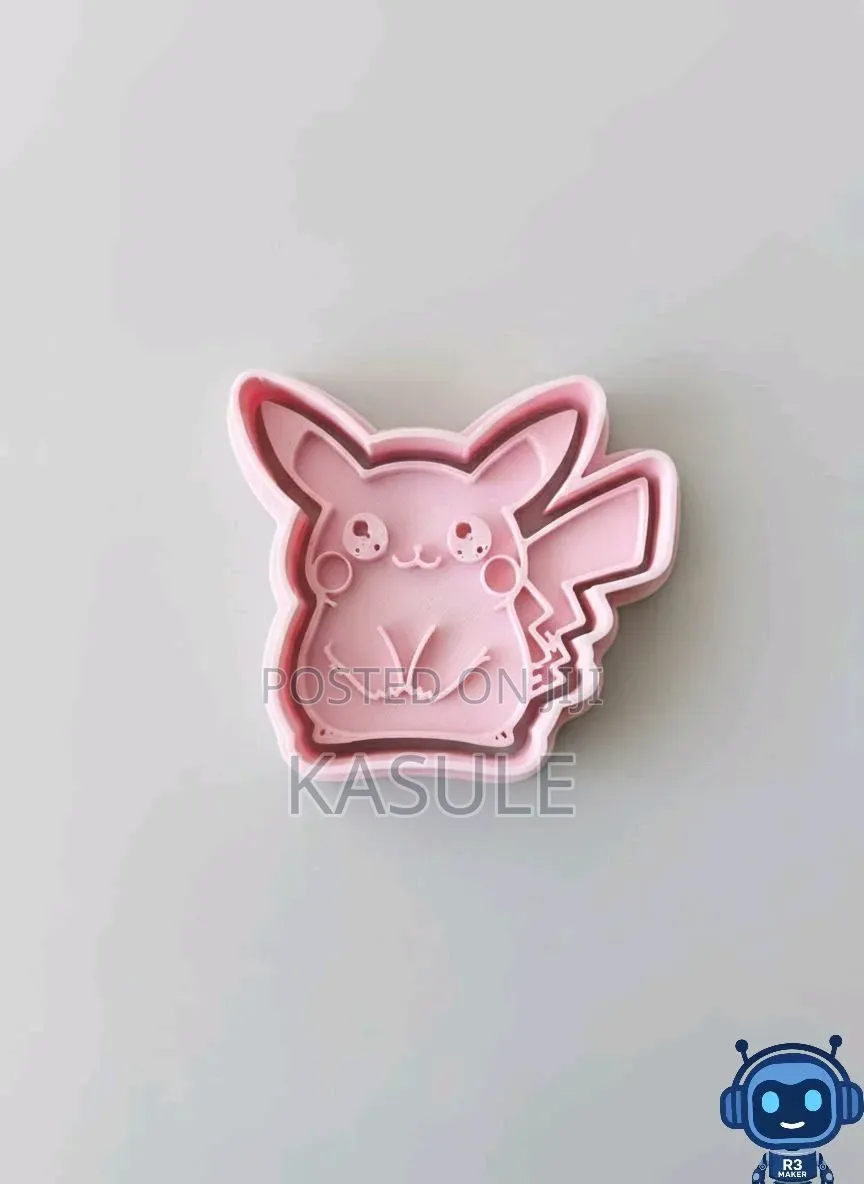 Pokémon Set – 3D Cookie and Playdough Cutters