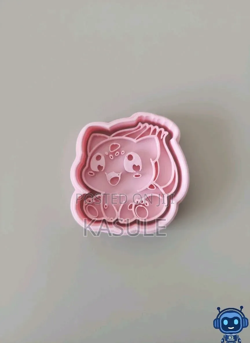 Pokémon Set – 3D Cookie and Playdough Cutters