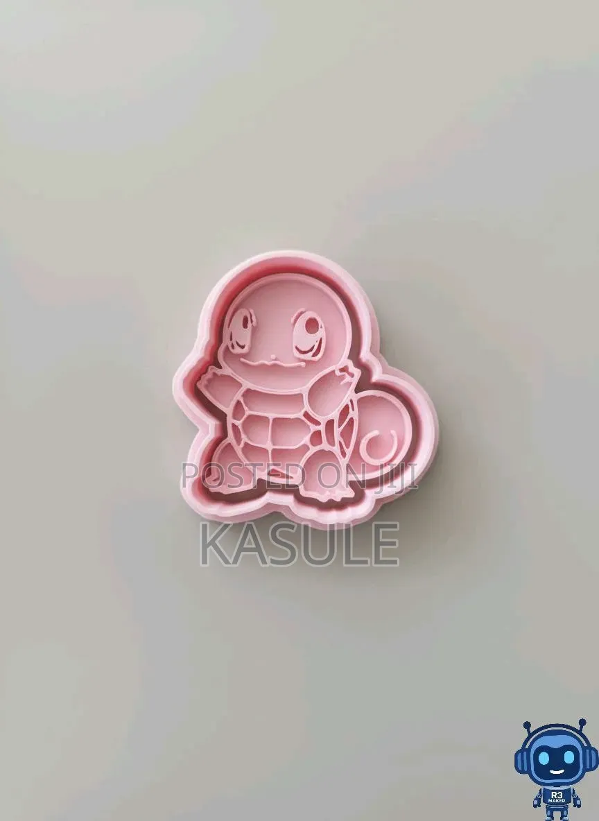 Pokémon Set – 3D Cookie and Playdough Cutters
