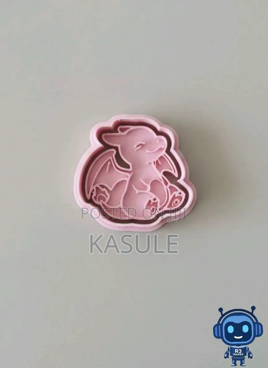 Pokémon Set – 3D Cookie and Playdough Cutters