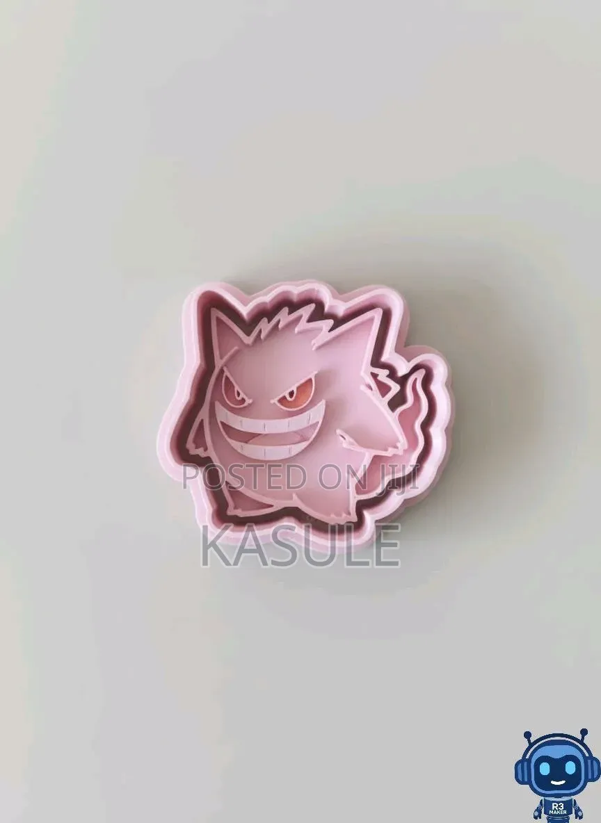 Pokémon Set – 3D Cookie and Playdough Cutters