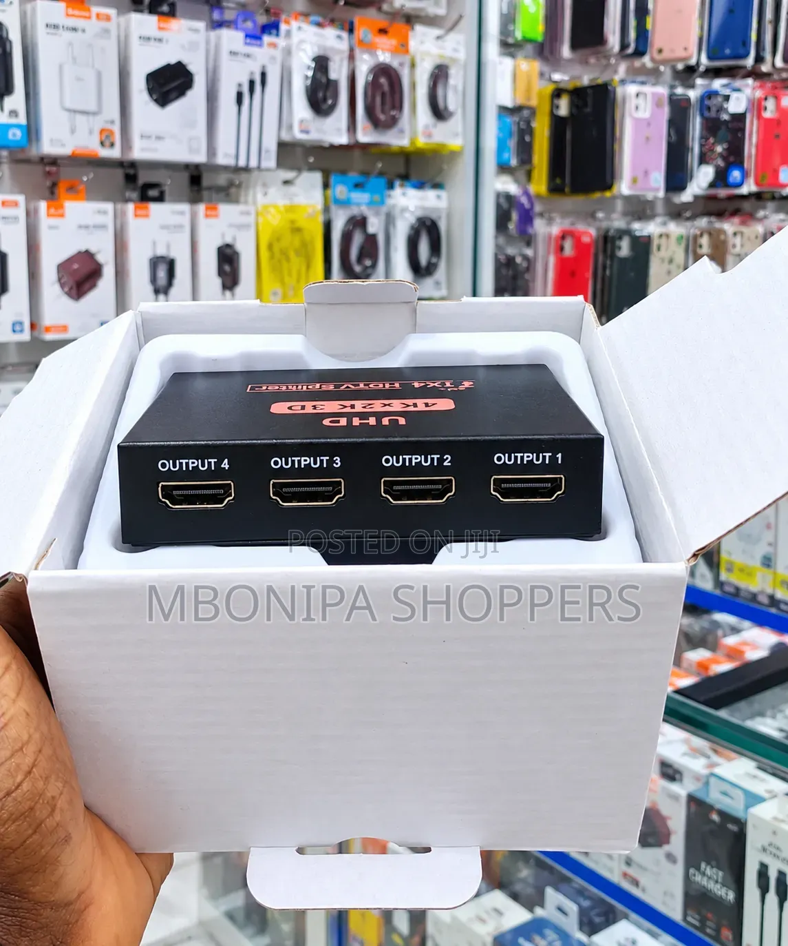HDMI Splitter 1in4 Out - 1 Port to 4 Display Duplicate