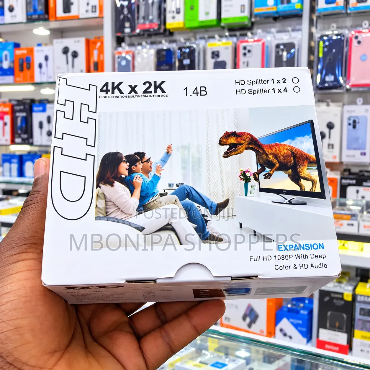 HDMI Splitter 1in4 Out - 1 Port to 4 Display Duplicate